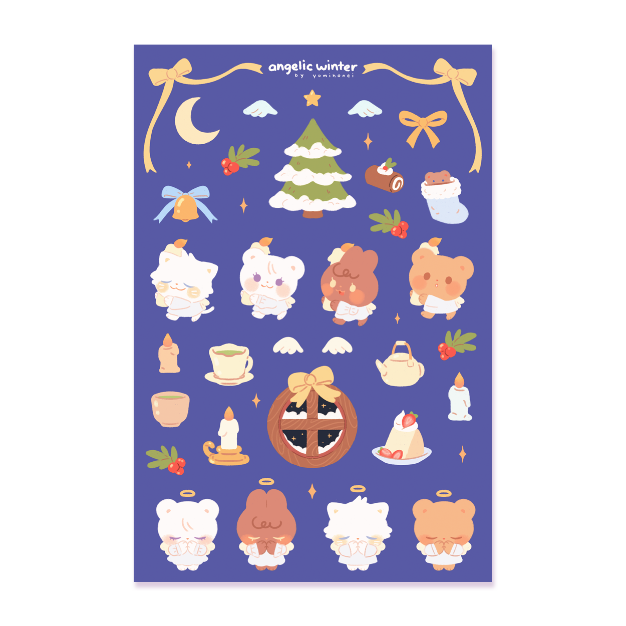 Angelic Winter - STICKER SHEET