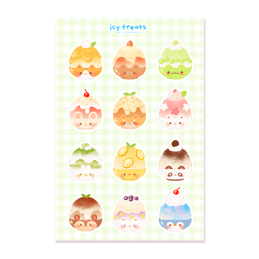 Icy Treats - STICKER SHEET