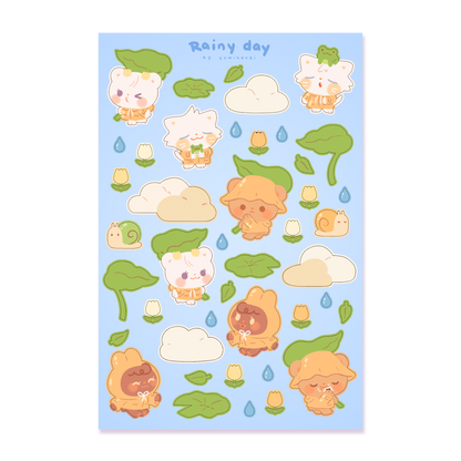 Rainy Day - STICKER SHEET