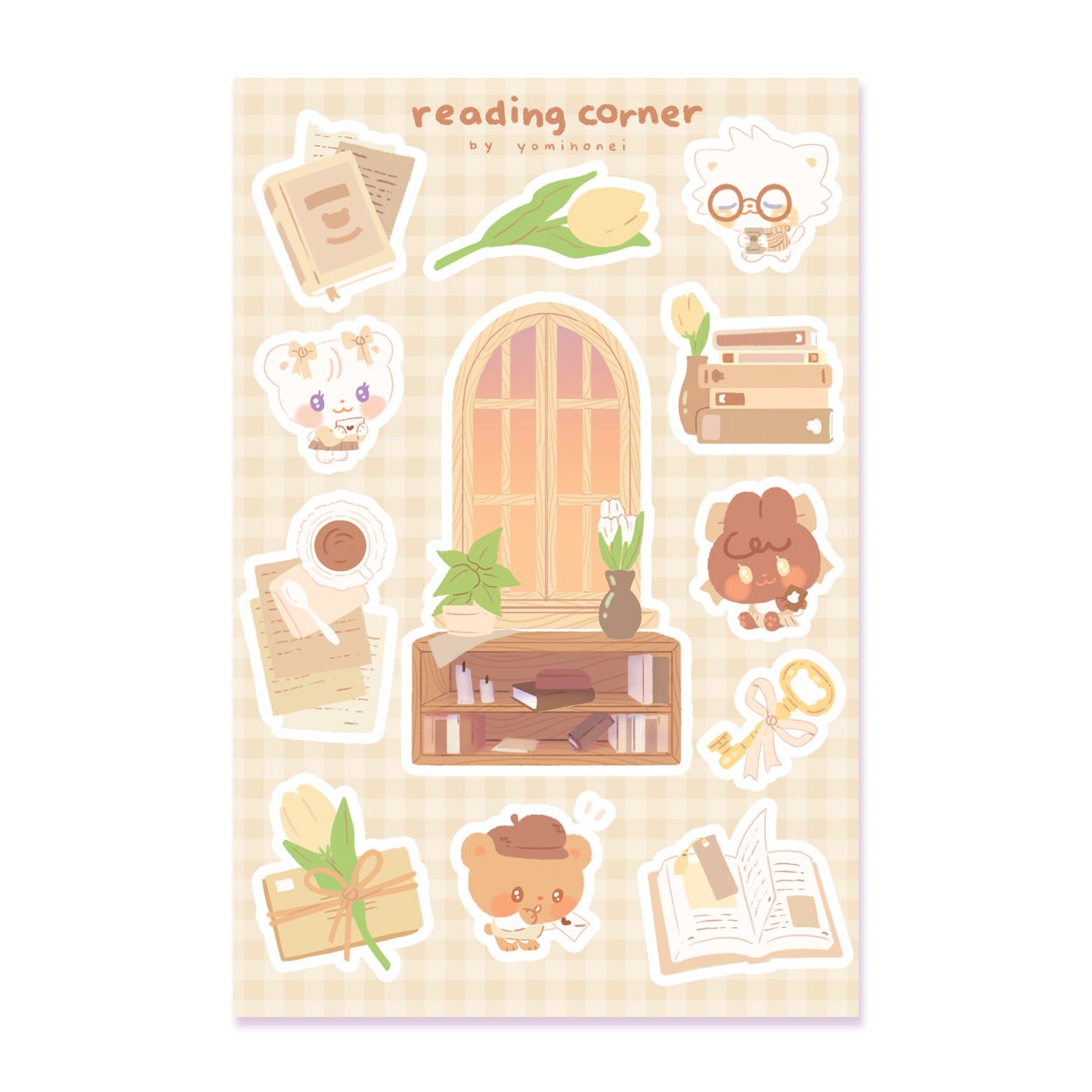 Reading Corner - STICKER SHEET