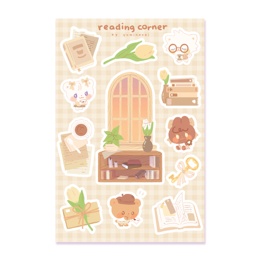 Reading Corner - STICKER SHEET