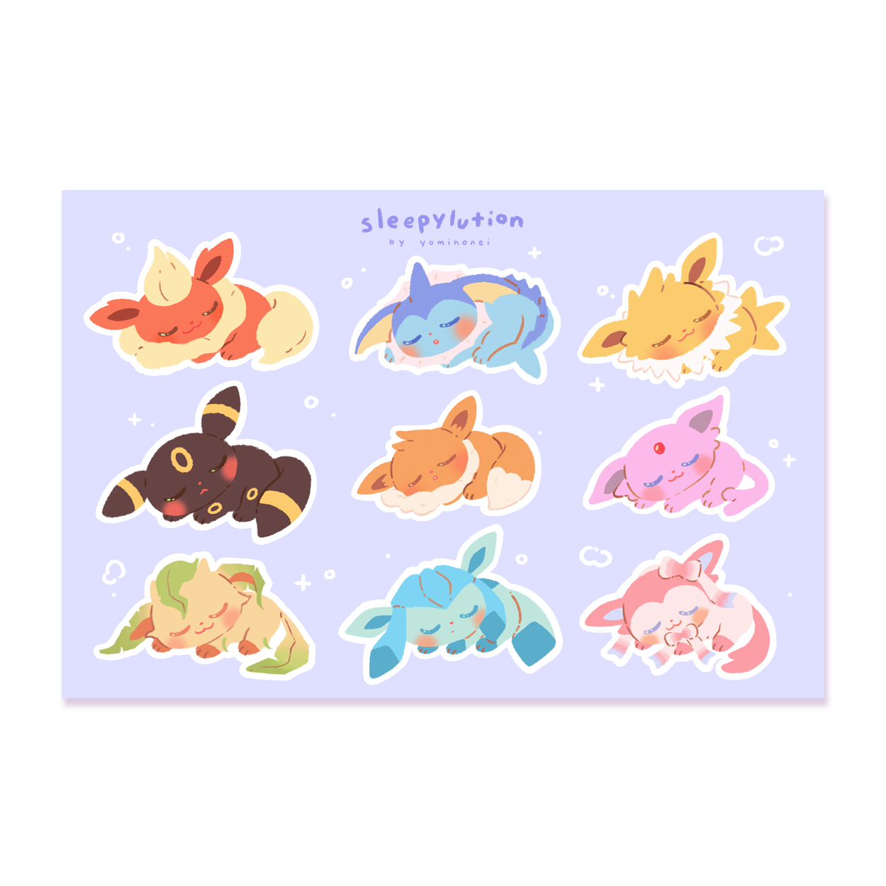 Sleepylution - STICKER SHEET