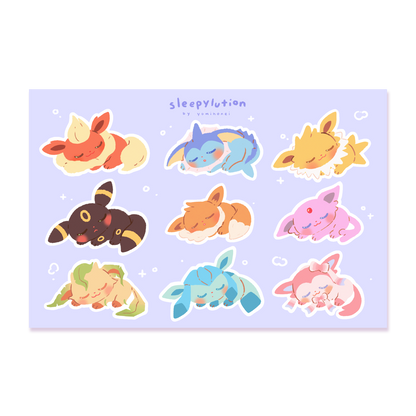 Sleepylution - STICKER SHEET