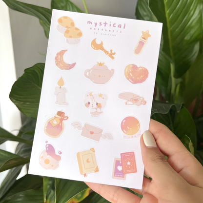 Aesthetic Items Series - STICKER SHEET