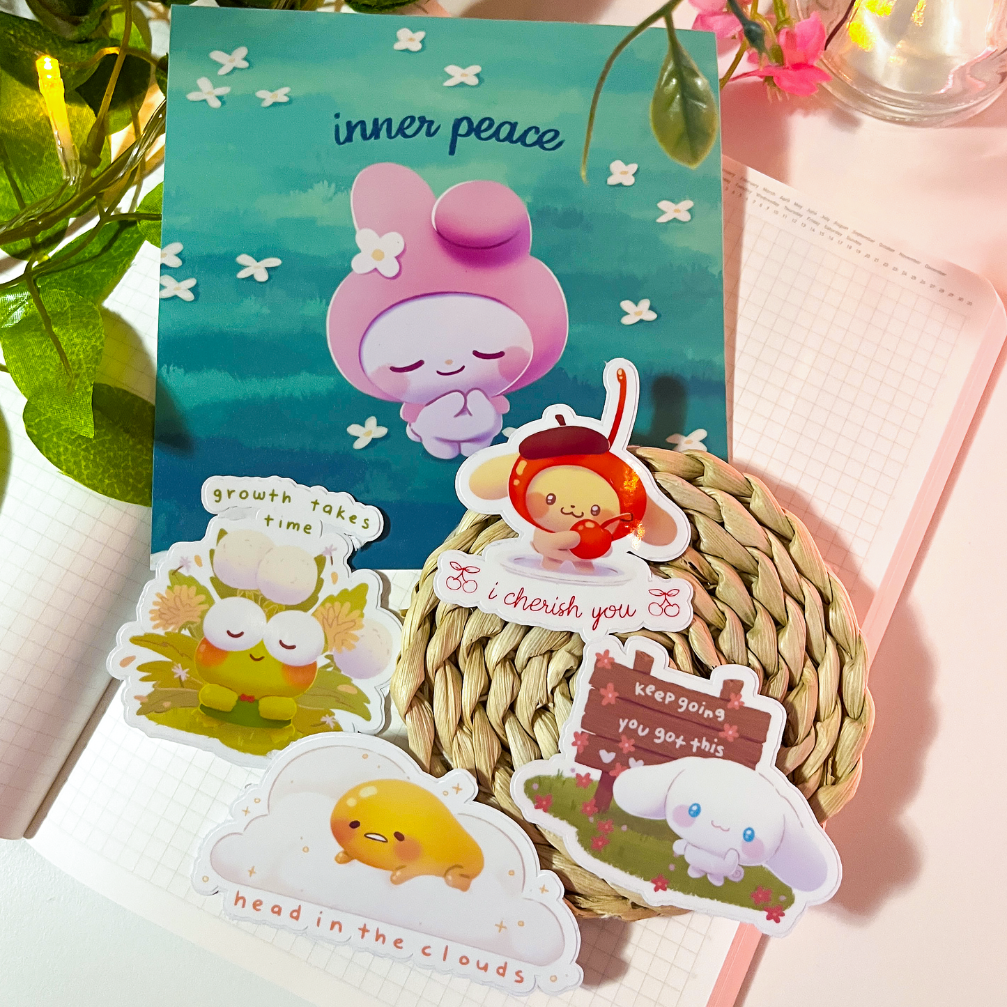 Sanrio Wholesome - SINGLE STICKERS