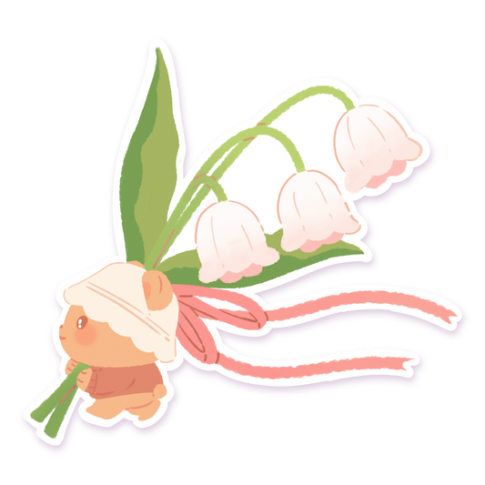 Lily of the Valley - SINGLE STICKER