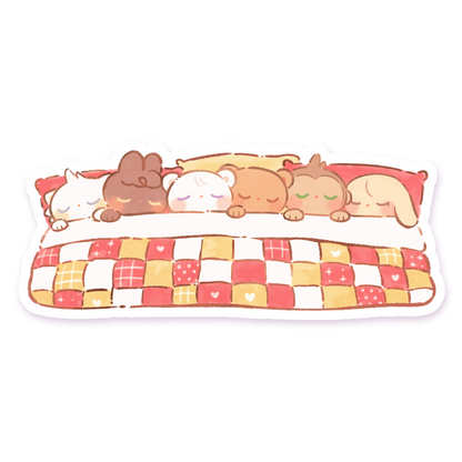 Sleepy Friends - SINGLE STICKER