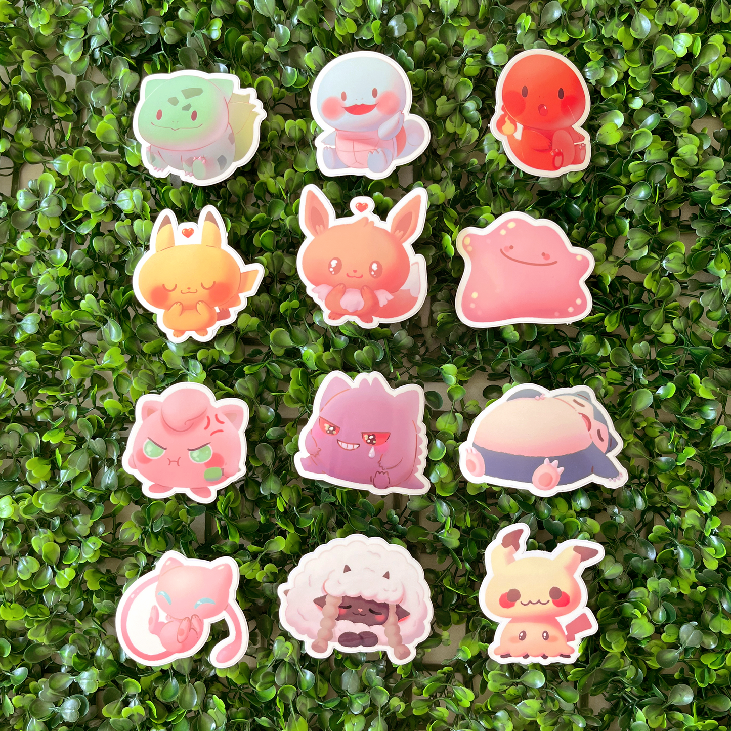 Pokemon Cuties - SINGLE STICKER