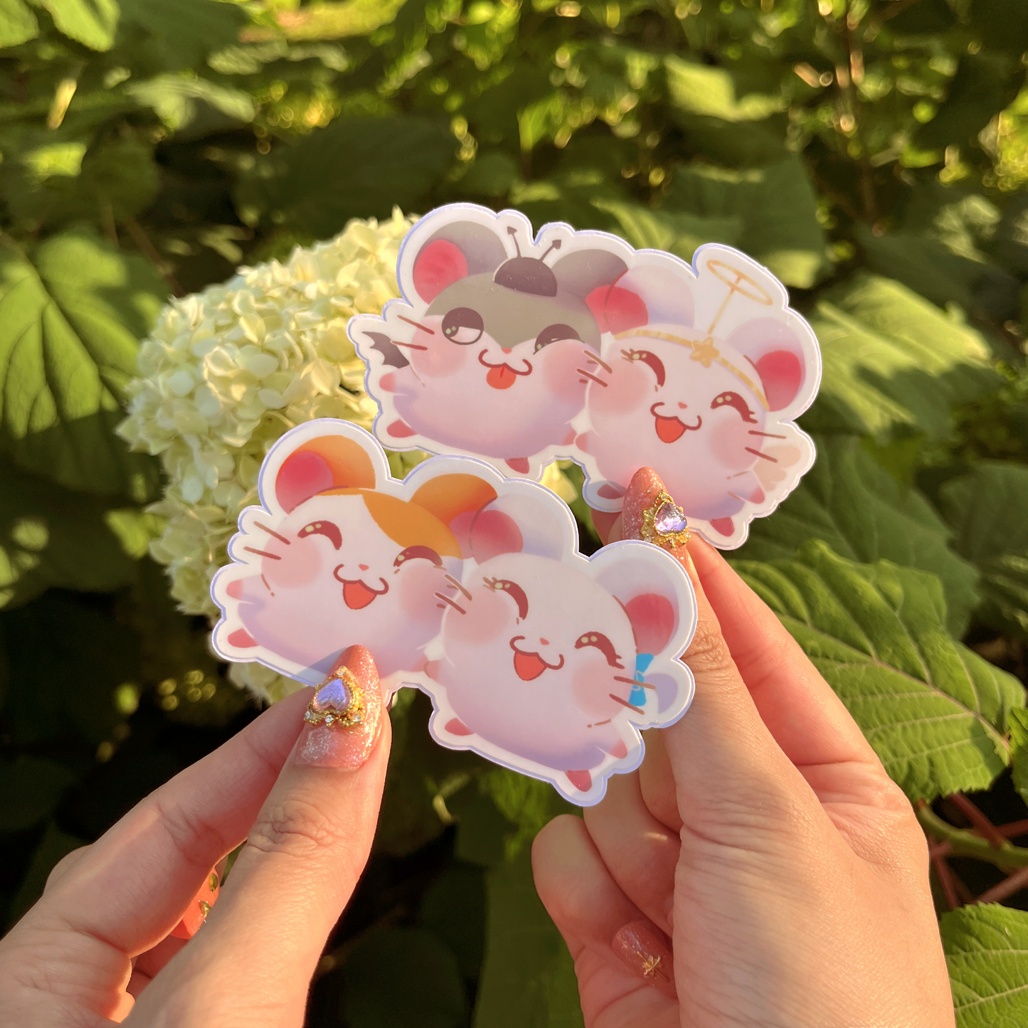 Hamtaro Duos - SINGLE STICKER