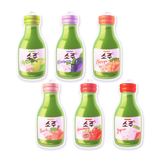 Flavored Soju - KEYCHAIN CHARM